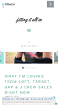 Mobile Screenshot of fitting-it-all-in.com